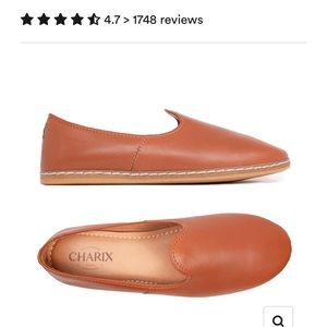 Never worn Charix slip on loafers. All leather.